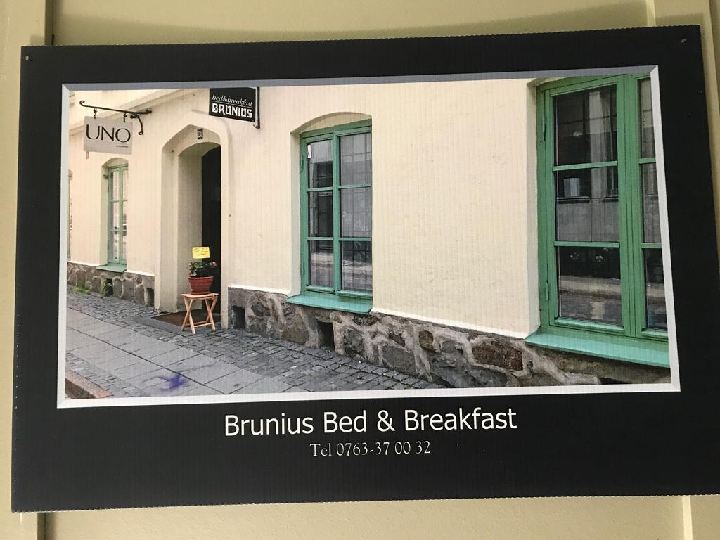 Brunius Bed And Breakfast Лунд Экстерьер фото